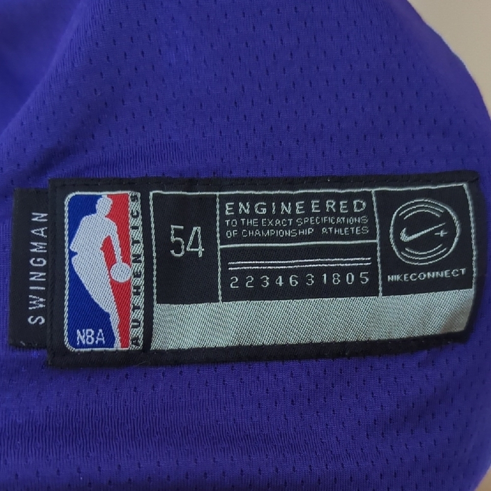 NBA Purple Swingman Carmelo Anthony Jersey. Boys- XXL - Picture 3 of 8
